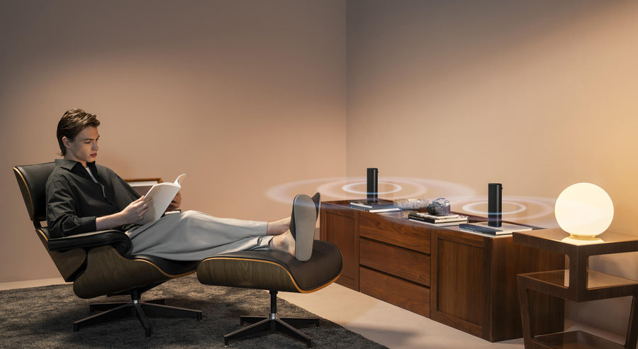 如何将 Muo 作为立体声扬声器使用